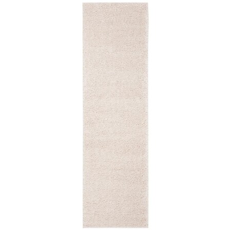 Safavieh August Shag Power Loomed Runner Area Rug, Beige - 2 ft.-3 in. x 8 ft. AUG900D-28